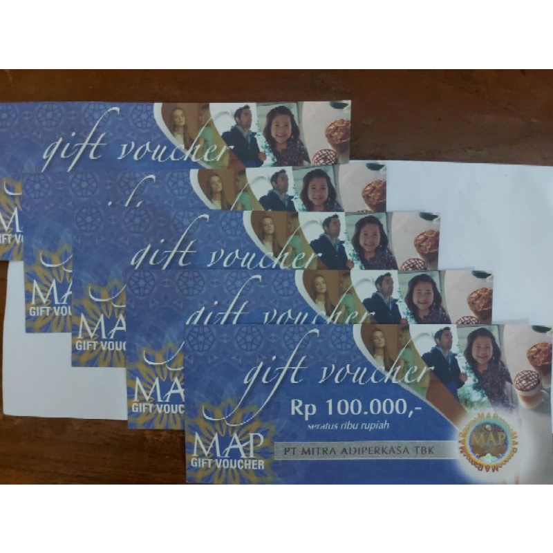 Voucher MAP 500rb ( @100rb )