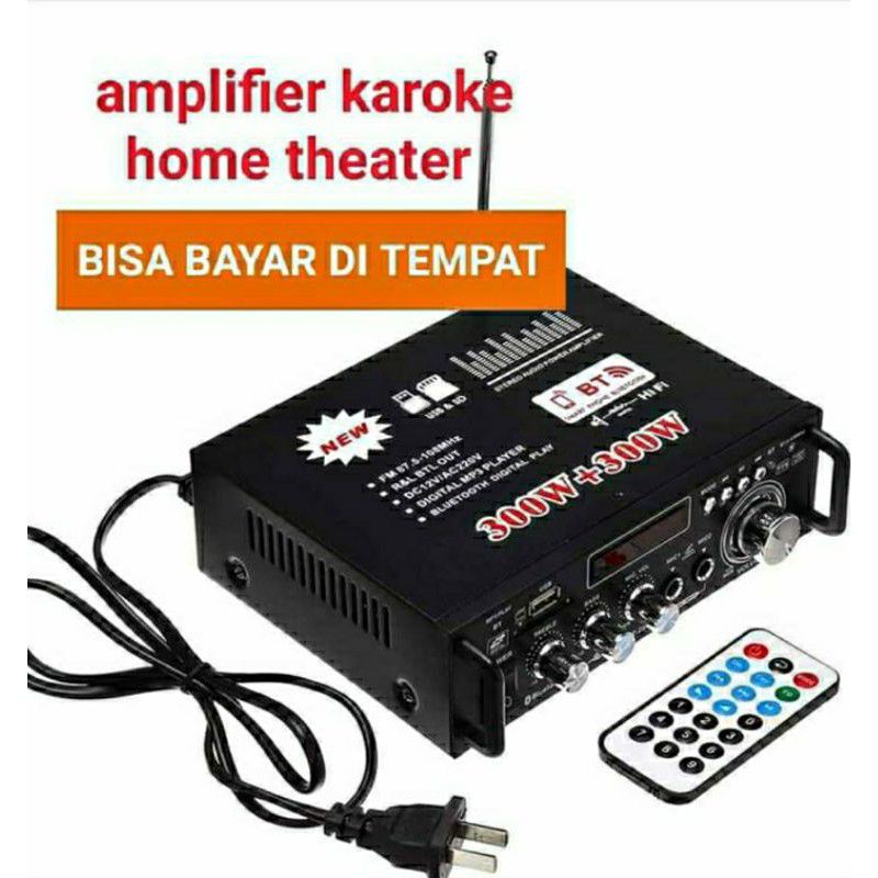Amplifier Home Teater Bluetooth Karaoke