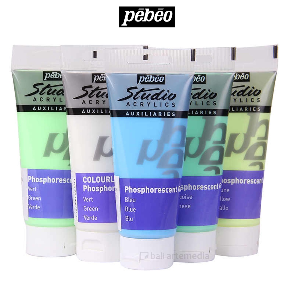 Pebeo Studio Acrylics Phosphorescent Gel 100ml