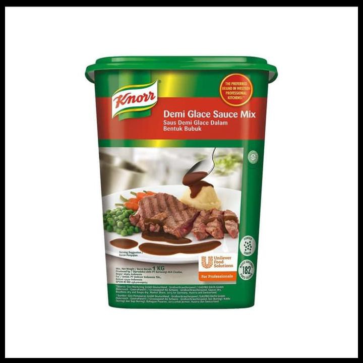 

Knorr - Demi Glace Sauce Mix 1Kg / Saus Demi Glace (Bubuk) 1Kg