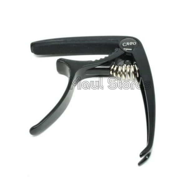 Capo Gitar Akustik Elektrik Nylon Bahan Zinc Alloy and Pin Puller