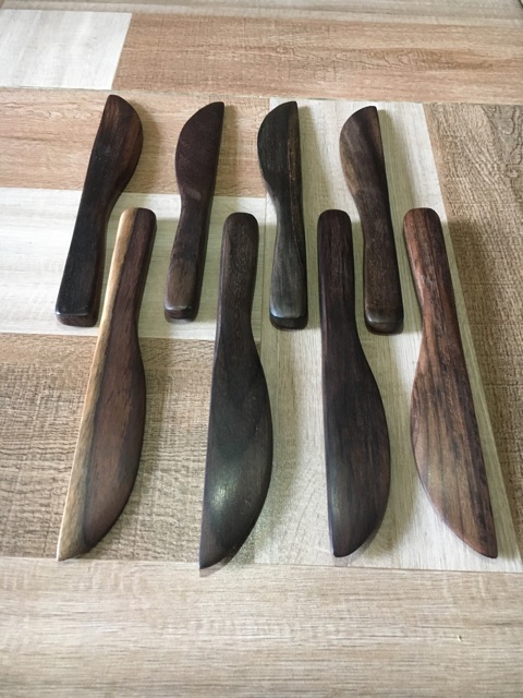 Pisau kayu pisau selai wooden knife