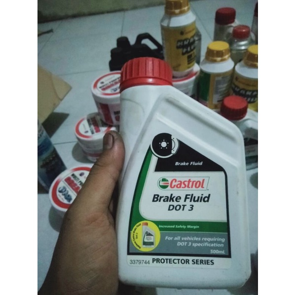 minyak rem CASTROL dot 3 asli original castrol 500ml