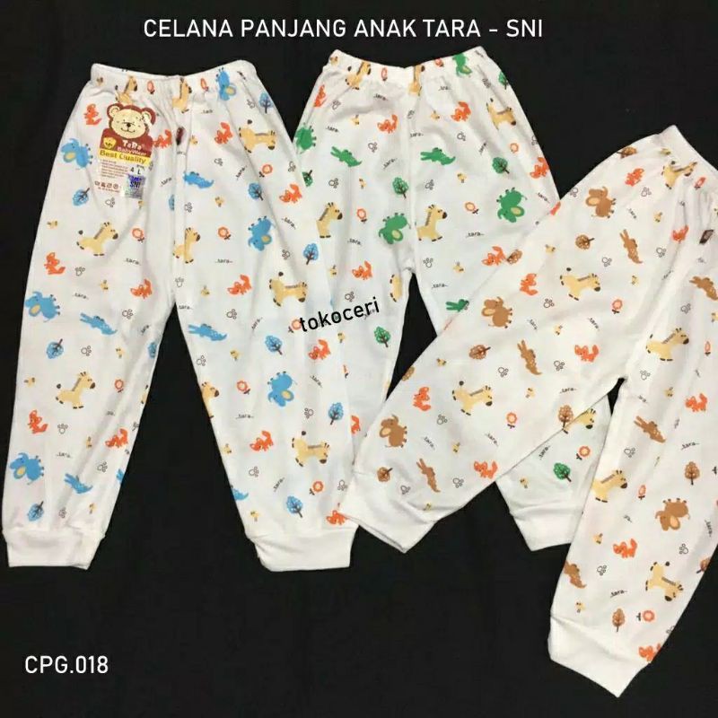 Celana panjang bayi merk TARA/Celana panjang bayi putih