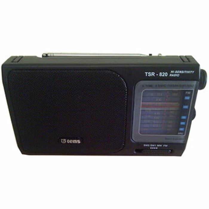 RADIO PORTABLE TENS TSR 820 FM AM AC DC ORIGINAL