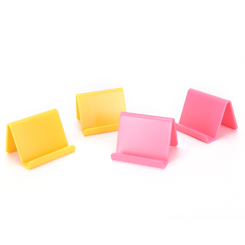 [Bayar di Tempat] Mobile Phone Holder Candy Portable Phone Fixed Cute Simple Debris Storage