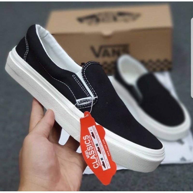 Vans slip on OG black white unisex