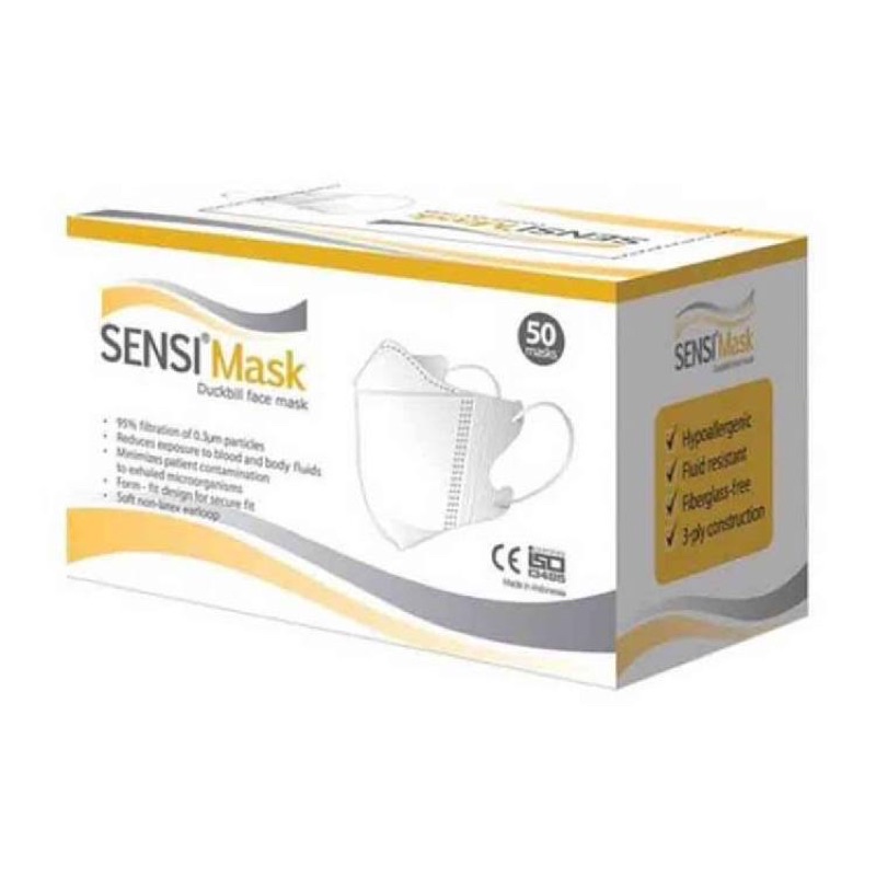 Sensi Mask Duckbill Face Mask 50'S