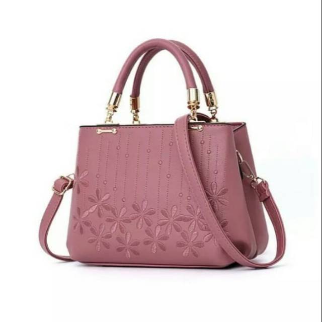 LEAF FLOWER Tas Selempang Kantong Slingbag Wanita Undangan Nikah Resepsi