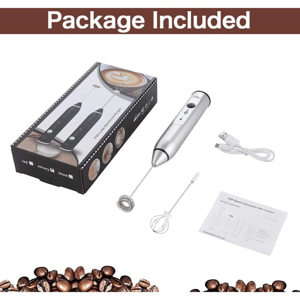 Mixer USB Speed Adjustable Milk Frother
