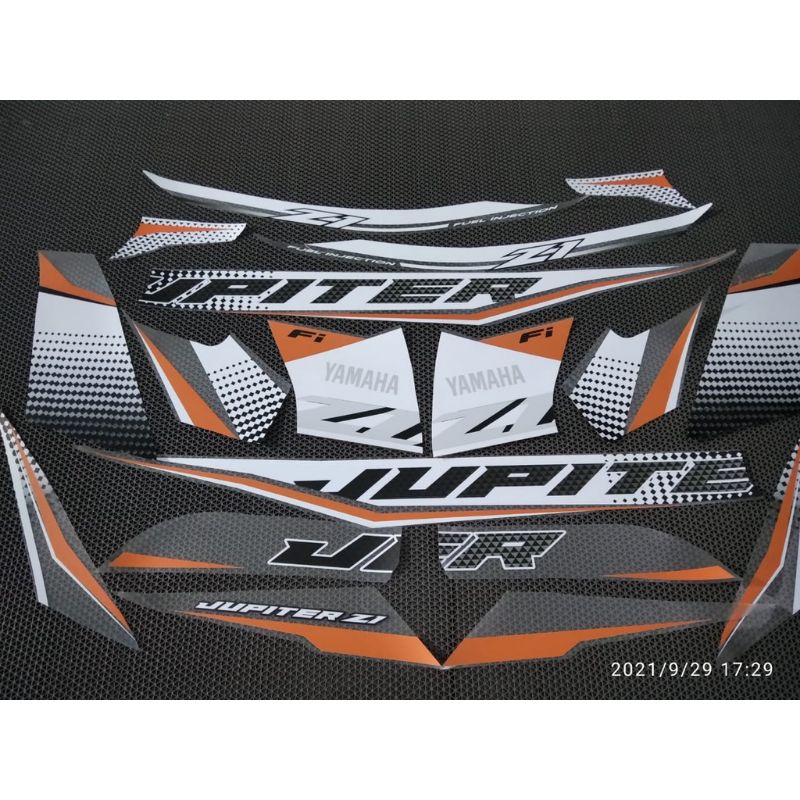 STRIPING JUPITER Z1 2021 YAMAHA JUPITER Z1 TRANSPARAN