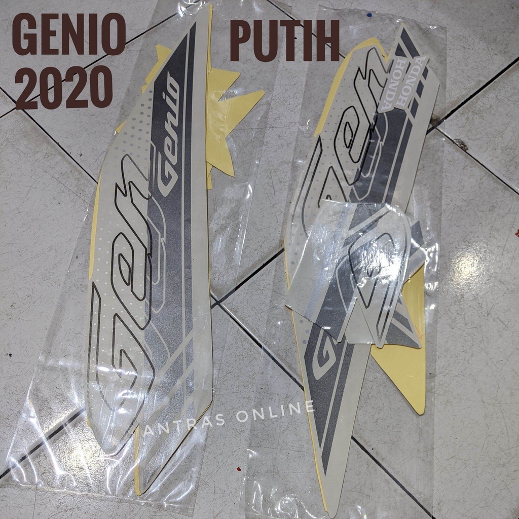 Striping Honda Genio 2020 - Stiker Lis Motor Standar