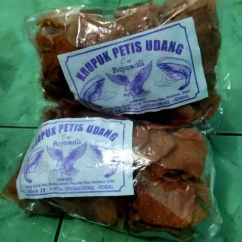 

kerupuk petis udang rajawali khas kendal free bublewap+kardus