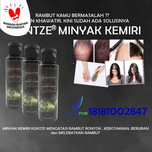 KUNTZE MINYAK KEMIRI HITAM ORIGINAL BPOM