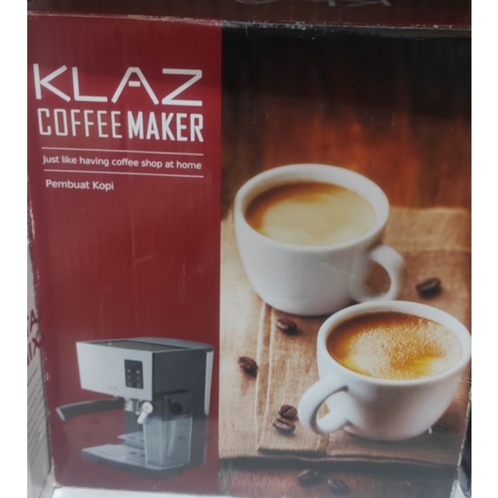 klaz coffee Maker Espresso 1.3 L Kondisi Baru BNIB espresso maker
