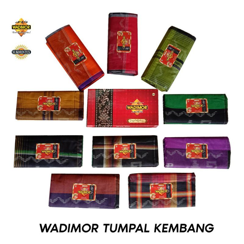 sarung WADIMOR Tumpal kembang