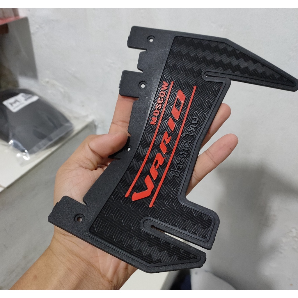 MUD FLAP VARIO 125 150 ESP KARBON MUDFLAP VARIO 125 150 ESP NEW CARBON MOSCOW KARET PELINDUNG DINAMO VARIO / MUDFLAP VARIO THAILAND KARET PENAHAN LUMPUR KOLONG SPAKBOR VARIO 110,125,150