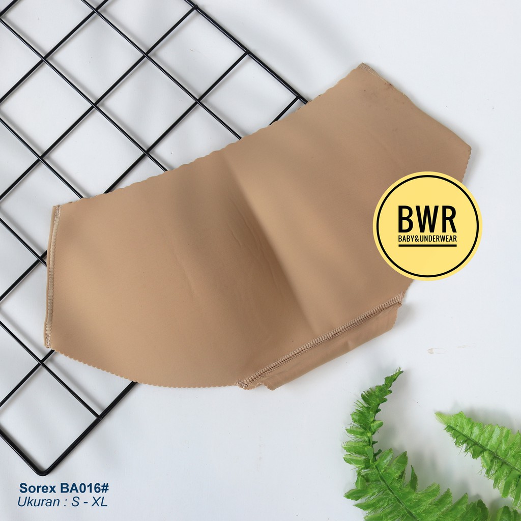 CD  Busa Sorex BA016 | Celana Pengencang Pantat Type Segitiga Booty Sponge Pant Original - Bwr IX F2