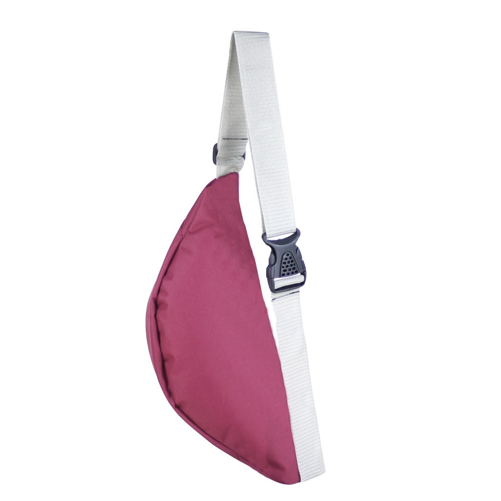 Tas Pinggang Cowok Waistbag Berkualitas Murah Elite Maroon Bisban Fashionable Tas Selempang Cowok