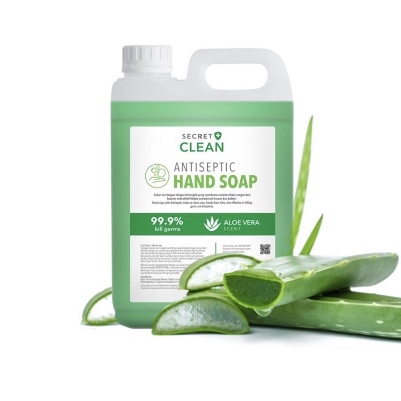 Secret Clean Sabun Cuci Tangan Anti Bakteri 5 Liter Hand Soap