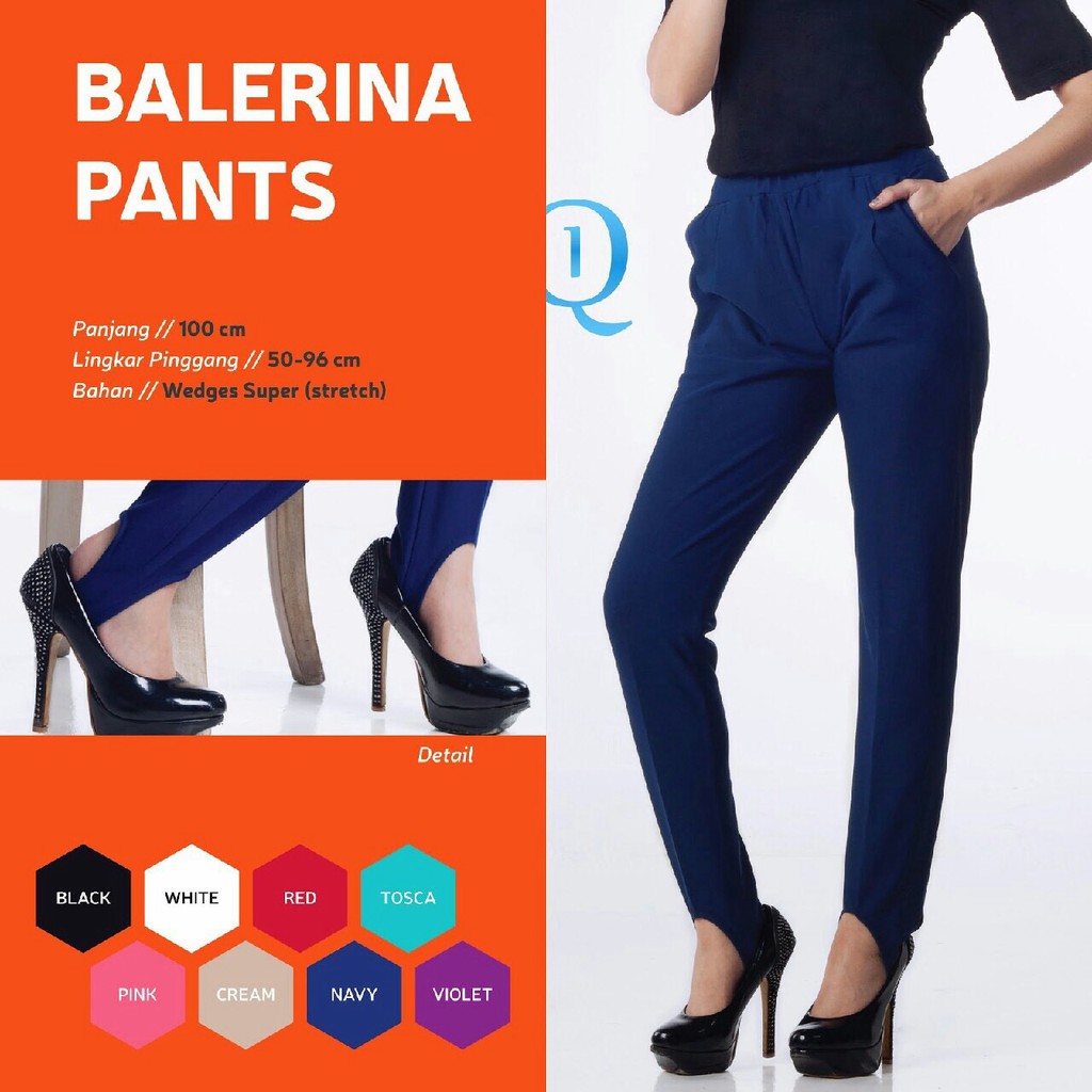 JANE COLLECTION || [ READY STOCK ] Celana Melar Balerina Pants