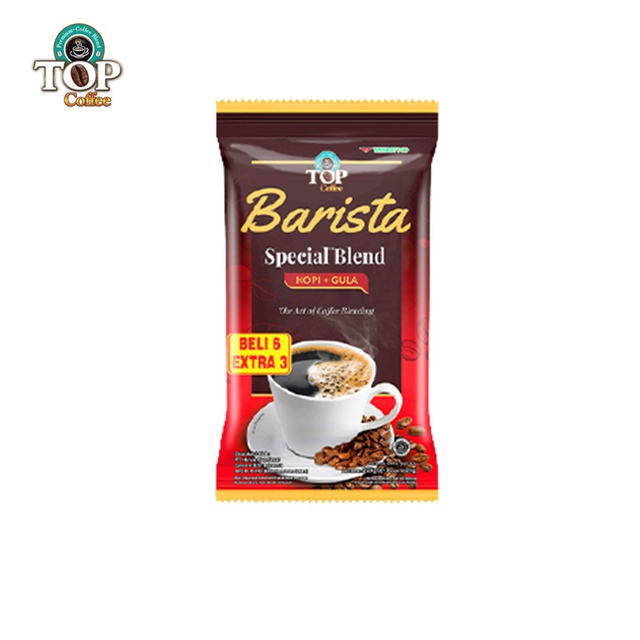 Top Coffee Barista Special Blend Kopi+gula 9x25g