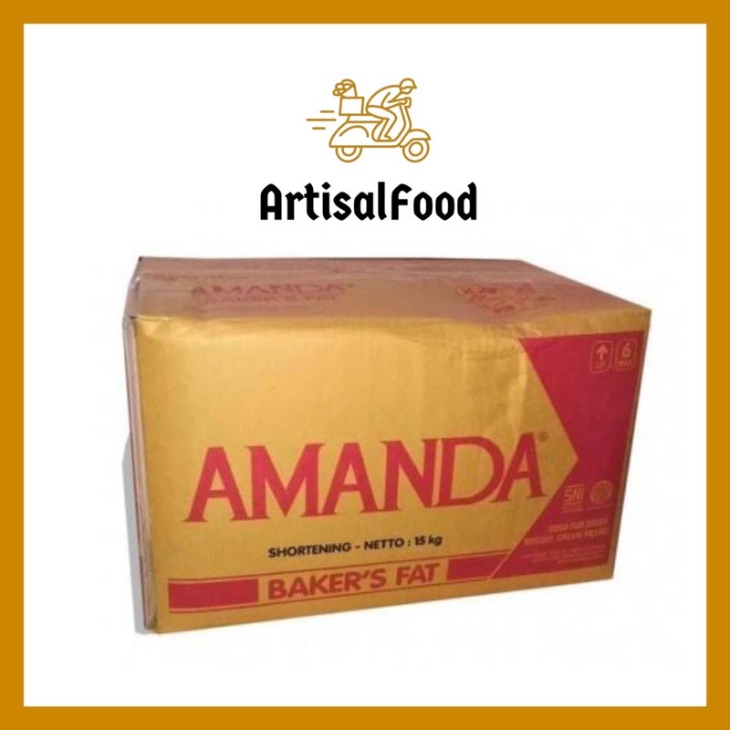 

(250 GR) AMANDA PUTIH BAKER'S FAT margarin