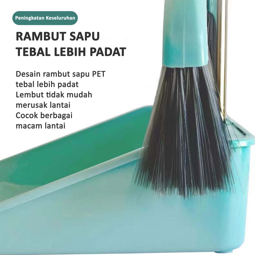 Rindu.star-Sapu lantai/kombinasi sapu / sekop sampah / sapu&amp;pengki set