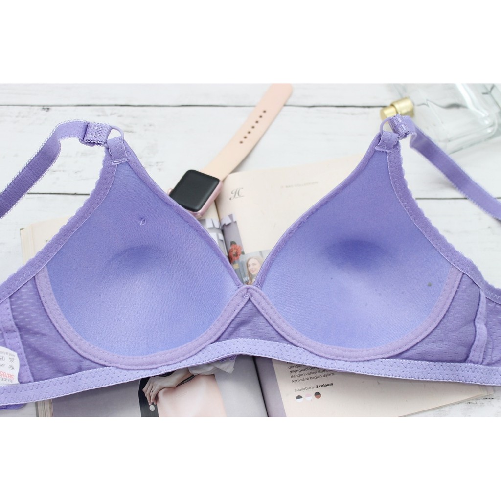 Sexy Bra size 34-38B |#BR338 Bh remaja anak sekolah orangtua bahan halus lembut elastis nyaman dipak