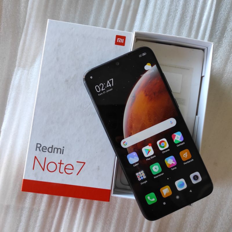 Xiaomi Redmi Note 7 Ram 6GB 128GB 4GB 64GB 4/64 6/128 Garansi Resmi ORIGINAL
