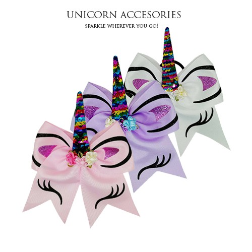 [Brandedbaby] JEPIT RAMBUT UNICORN / ACCESORIES UNICORN / HAIRCLIP UNICORN PITA JOJO ANEKA WARNA