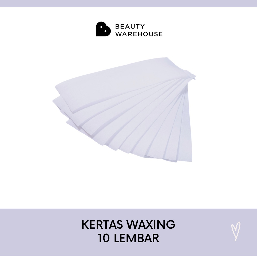 

Kertas Waxing lembaran 10 Lembar Pencabut Bulu