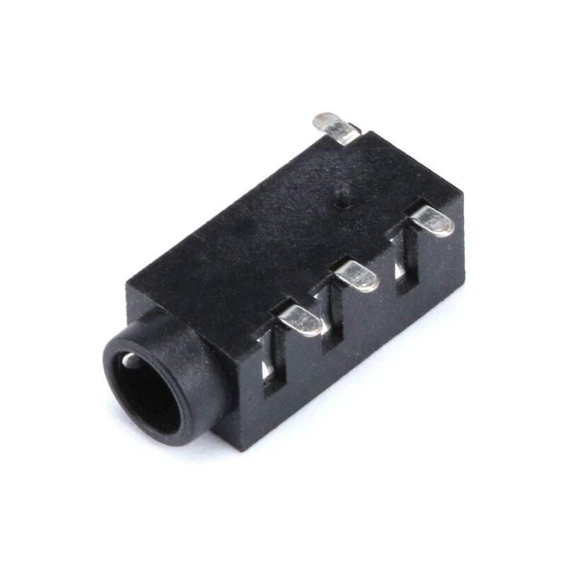 3.5mm jack Female Audio Connector 4 Pin DIP Headphone Jack Socket PJ-320A PJ320A Audio Interface