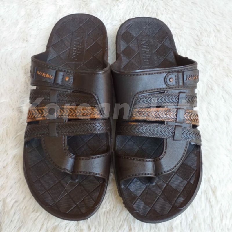 SANDAL JEMPOL NIKO NIKKO KARET SANDAL BAPAK PRIA DEWASA ORIGINAL/SANDAL ANTI SLIP