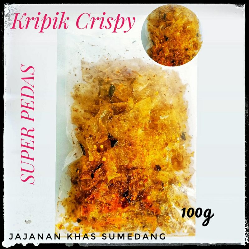 

CEMILAN PEDASS.!! Keripik Super Pedas 100g