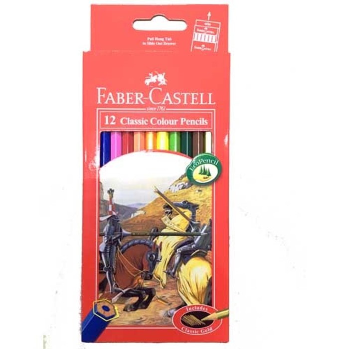 

Pensil Warna Faber Castell 12 Warna Classic Long