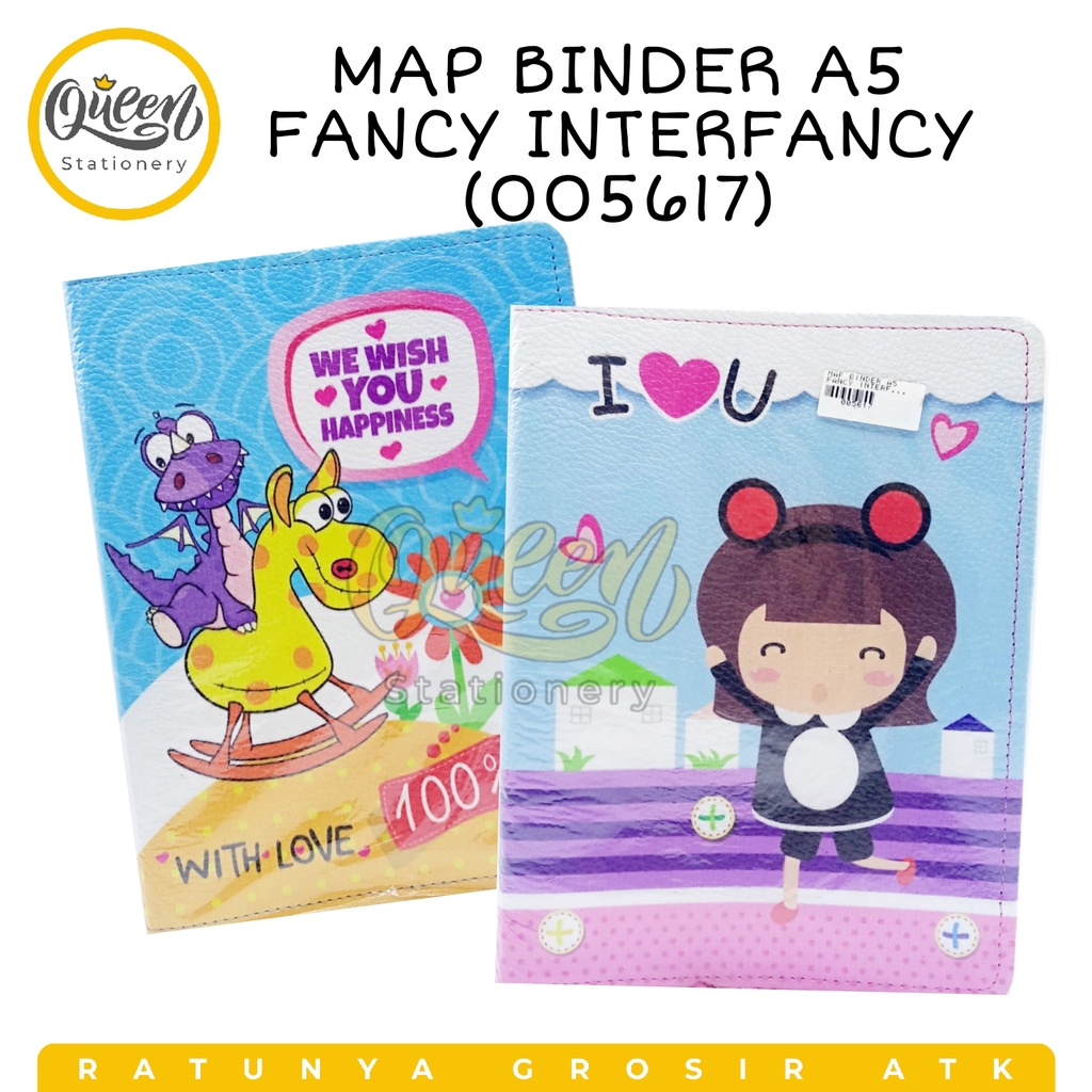

MAP BINDER A5 FANCY INTERFANCY / BUKU BINDER / BUKU KULIAH (005617)