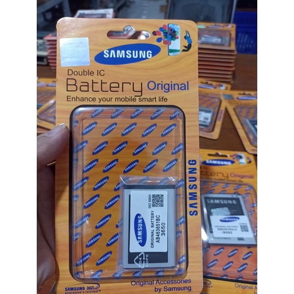 Baterai samsung galaxy Corby B3410 / S3650 original Battery Batrai Batre