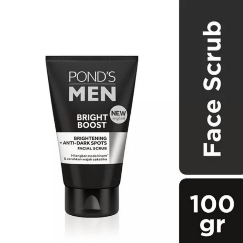 POND'S Men Bright Boost Anti Dark Spot Face Scrub 100g