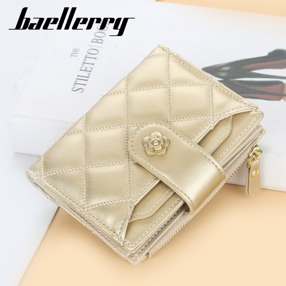 BAELLERRY N1821 Dompet Wanita Kecil Bahan Kulit PU Leather Premium WATCHKITE WKOS