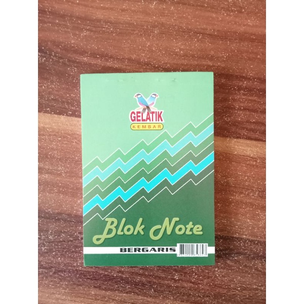 

Buku Tulis Note Blok Note Bergaris A6 Gelatik Kembar