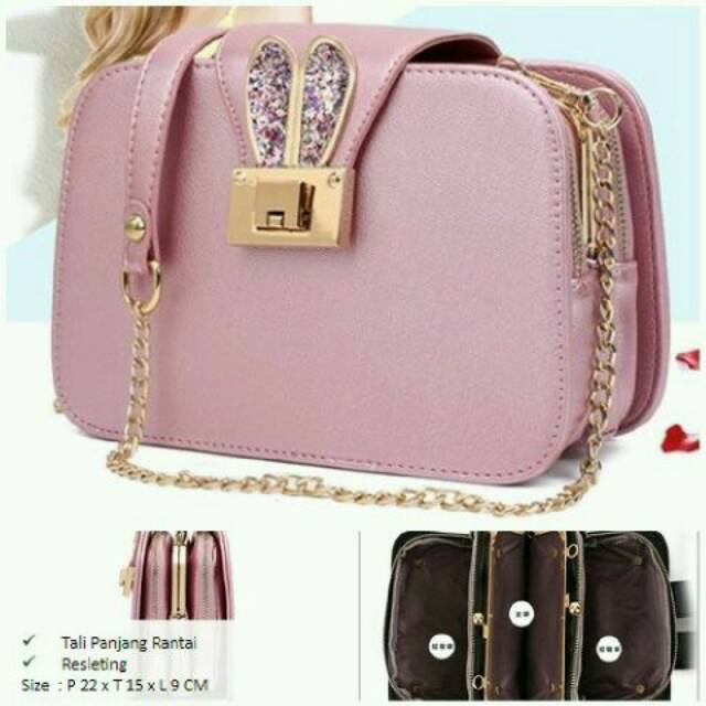 TAS FASHION IMPORT B2808 IDR.147.000 MATERIAL PU