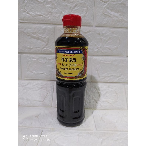 

Yamamori Kecap Air Japanese Soy Sauce 500Ml All Purpose Seasoning