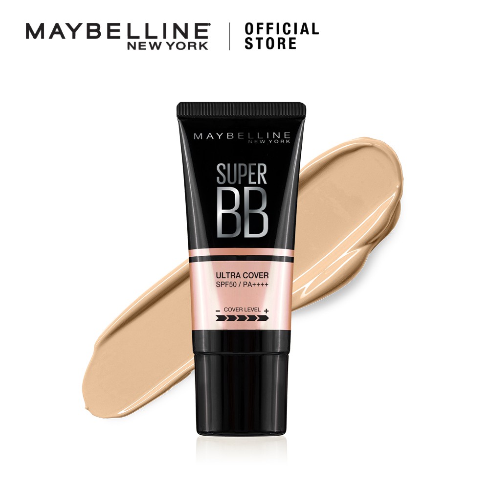 Maybelline Super BB Ultra Cover SPF 50 / PA ++++ Make Up - 01 Fair - 30
ml (BB Cream)