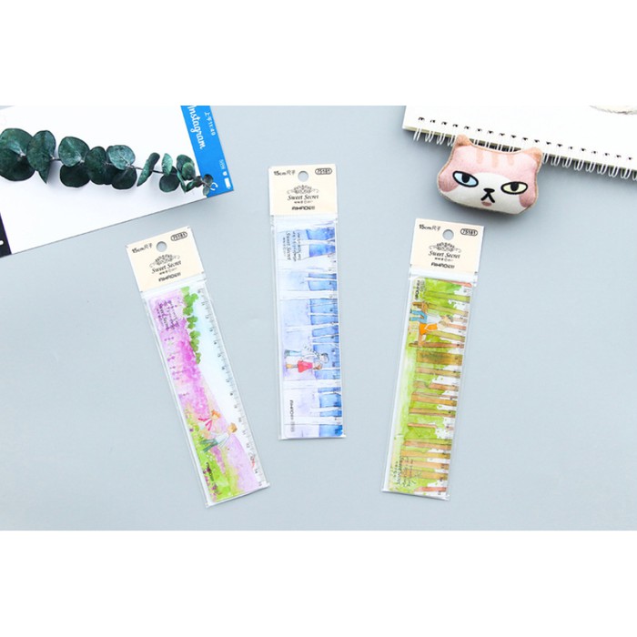 

Penggaris Plastik Sweet Secret 15cm