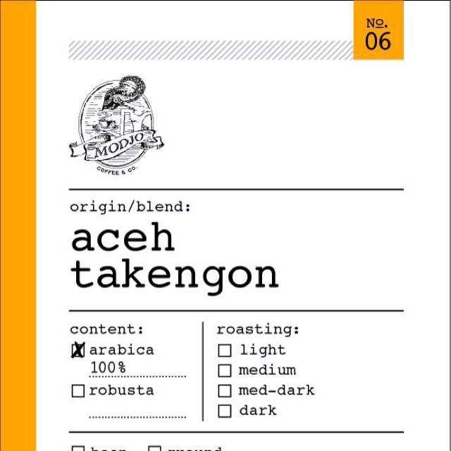 

Kopi Arabica Aceh Takengon