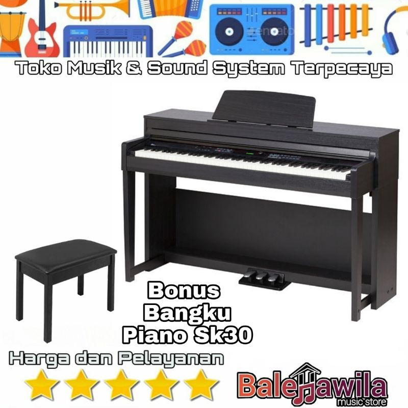 Digital Piano Medeli DP460K DP 460K 88key Smart Piano