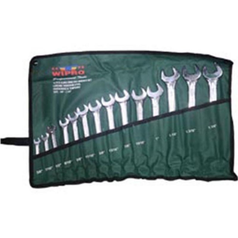 WIPRO Kunci Ring Pas Set 3/8 - 1 1/4 INCH 14 PCS