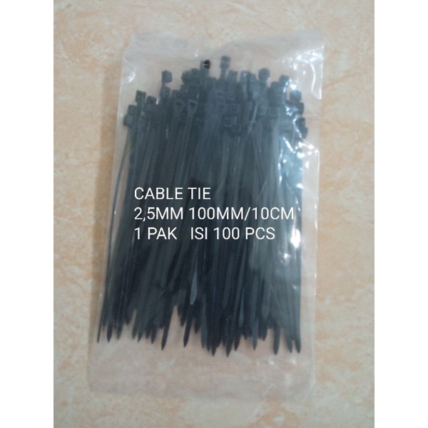 

cable tie 2,5mm 100mm kabel tis