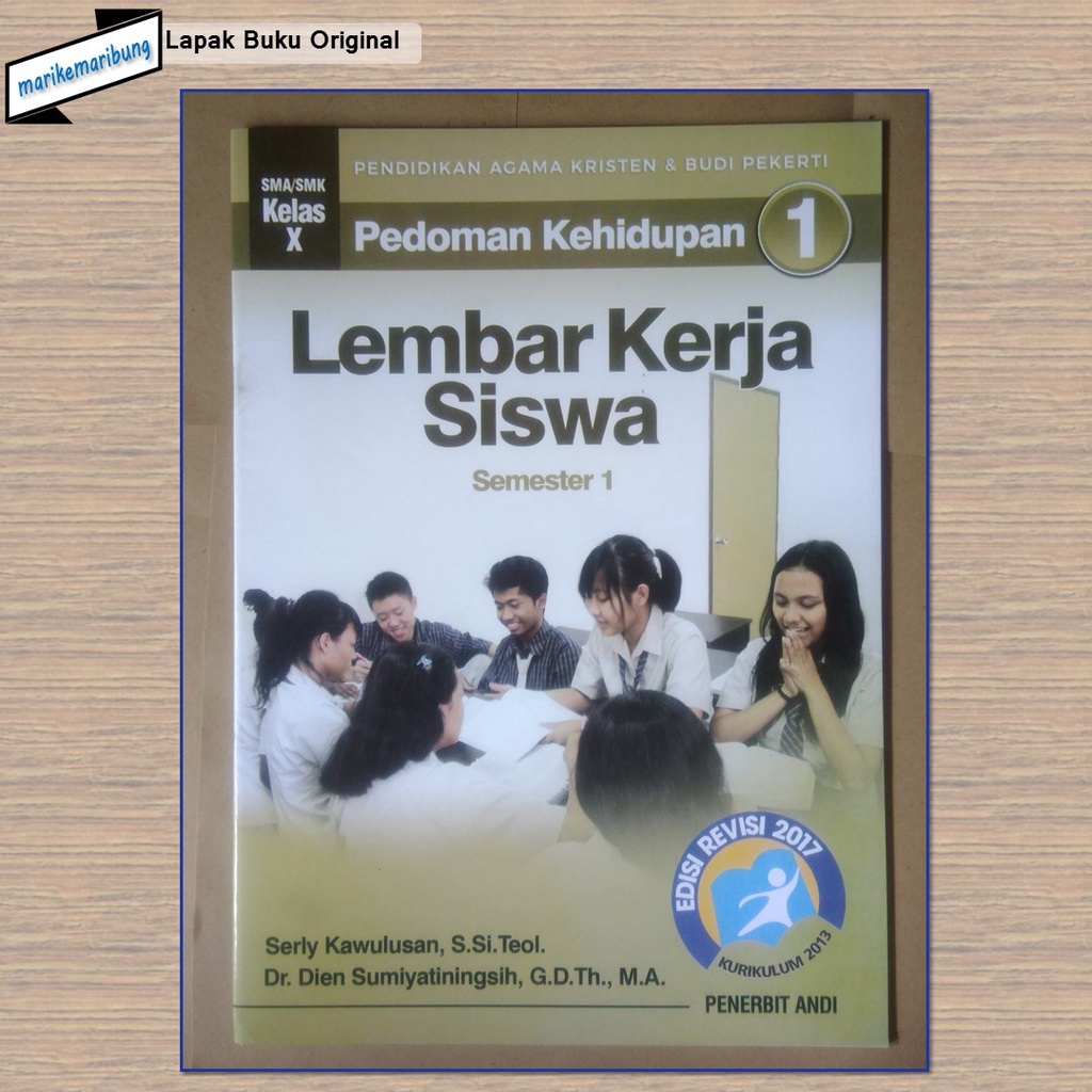 LKS Agama Kristen SMA Kelas 10 Semester 1 Kur.2013 Revisi 2017